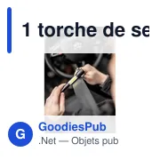 1 torche de secours LED COB, coupe-ceinture, marteau de sécurité | Flint - Miniature 6