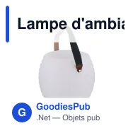 Lampe d'ambiance personnalisable Coollux avec haut-parleur sans fil et logo - Miniature 2