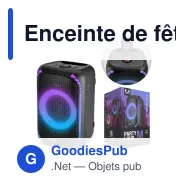 Enceinte de fête personnalisable grand format avec logo - Fresh 'n Rebel Party Loud M - Miniature 1
