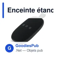 Enceinte étanche personnalisable compatible TWS avec logo - Fresh 'n Rebel Rockbox Bold X - Miniature 2