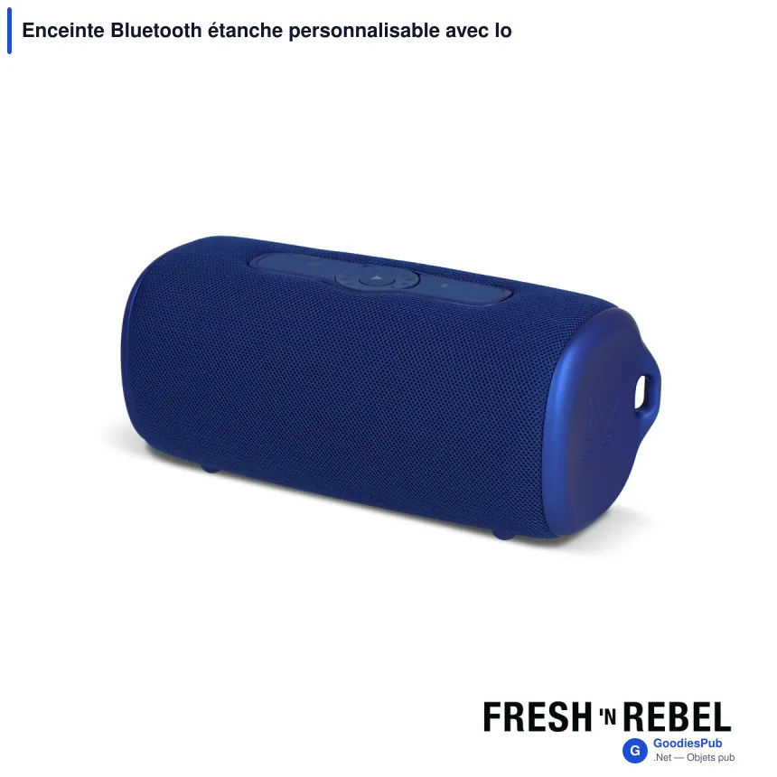 Enceinte Bluetooth étanche personnalisable avec logo - Fresh 'n Rebel Bold M2 - Image 3