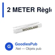 2 METER Règle pliable 2m. - Miniature 4