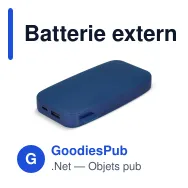 Batterie externe personnalisable 12 000 mAh USB-C 20 W avec logo - Fresh 'n Rebel - Miniature 7