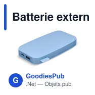 Batterie externe personnalisable 12 000 mAh USB-C 20 W avec logo - Fresh 'n Rebel - Miniature 9