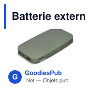Batterie externe personnalisable 18 000 mAh USB-C 20 W avec logo - Fresh 'n Rebel - Miniature 5