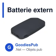 Batterie externe personnalisable 18 000 mAh USB-C 20 W avec logo - Fresh 'n Rebel - Miniature 8