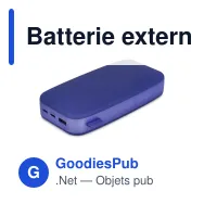 Batterie externe personnalisable 24 000 mAh USB-C PD avec logo - Fresh 'n Rebel - Miniature 2