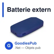 Batterie externe personnalisable 27 000 mAh 65 W avec logo - Fresh 'n Rebel - Miniature 2