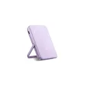 Variante Lilas - Batterie sans fil personnalisable 5000 mAh compatible MagSafe avec logo - Fresh 'n Rebel