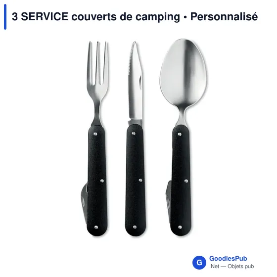 3 SERVICE couverts de camping - Image 3