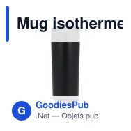 Mug isotherme personnalisable en inox 400 ml avec logo - 360 Shine - Miniature 3