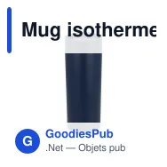 Mug isotherme personnalisable en inox 400 ml avec logo - 360 Shine - Miniature 4