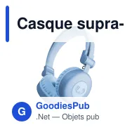 Casque supra-auriculaire sans fil personnalisable avec logo - Fresh 'n Rebel Code Core - Miniature 4