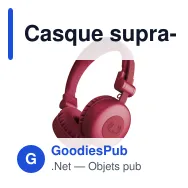 Casque supra-auriculaire sans fil personnalisable avec logo - Fresh 'n Rebel Code Core - Miniature 6