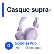 Casque supra-auriculaire sans fil personnalisable avec logo - Fresh 'n Rebel Code Core - Miniature 7