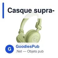 Casque supra-auriculaire sans fil personnalisable avec logo - Fresh 'n Rebel Code Core - Miniature 8