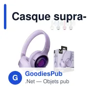 Casque supra-auriculaire sans fil personnalisable avec logo - Fresh 'n Rebel Code Fuse - Miniature 1