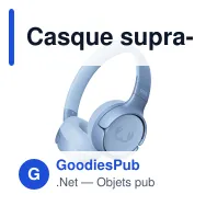 Casque supra-auriculaire sans fil personnalisable avec logo - Fresh 'n Rebel Code Fuse - Miniature 2