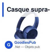 Casque supra-auriculaire sans fil personnalisable avec logo - Fresh 'n Rebel Code Fuse - Miniature 6