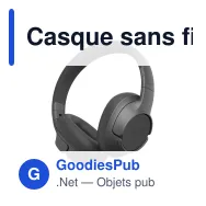 Casque sans fil personnalisable avec ENC et logo - Fresh 'n Rebel Clam Core - Miniature 4