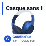 Casque sans fil personnalisable avec ENC et logo - Fresh 'n Rebel Clam Core - Miniature 5