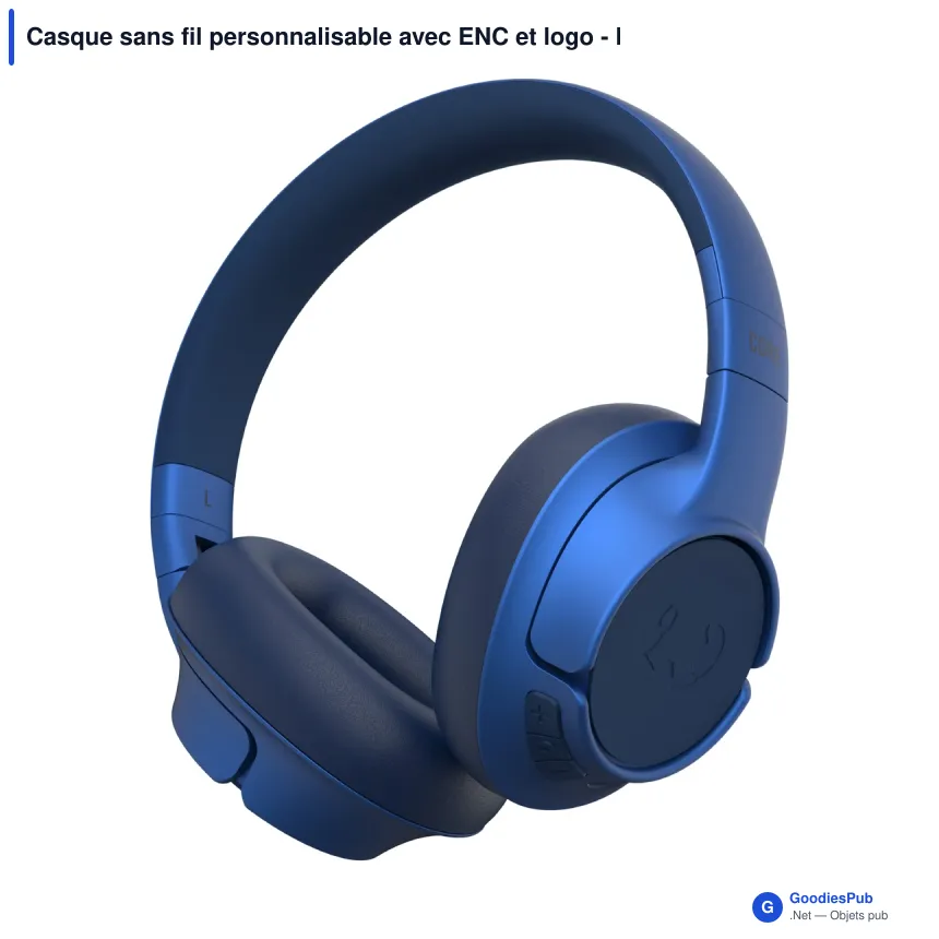 Casque sans fil personnalisable avec ENC et logo - Fresh 'n Rebel Clam Core - Image 5