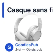 Casque sans fil personnalisable avec ENC et logo - Fresh 'n Rebel Clam Core - Miniature 7