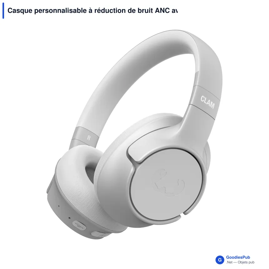 Casque personnalisable à réduction de bruit ANC avec logo - Fresh 'n Rebel Clam Fuse - Image 5