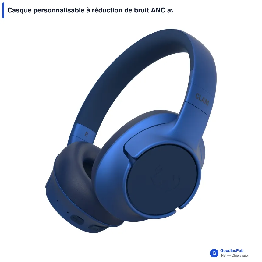 Casque personnalisable à réduction de bruit ANC avec logo - Fresh 'n Rebel Clam Fuse - Image 6