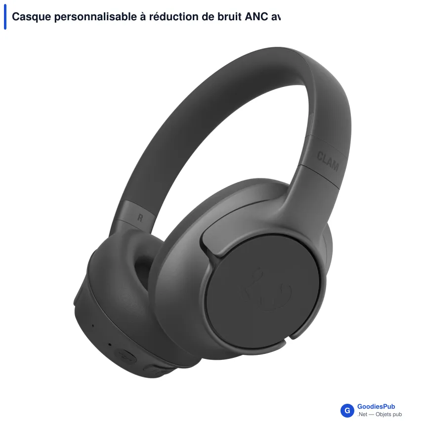 Casque personnalisable à réduction de bruit ANC avec logo - Fresh 'n Rebel Clam Fuse - Image 7