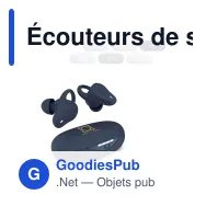 Écouteurs de sport sans fil personnalisables avec logo - Fresh 'n Rebel - Miniature 1