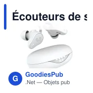 Écouteurs de sport sans fil personnalisables avec logo - Fresh 'n Rebel - Miniature 2