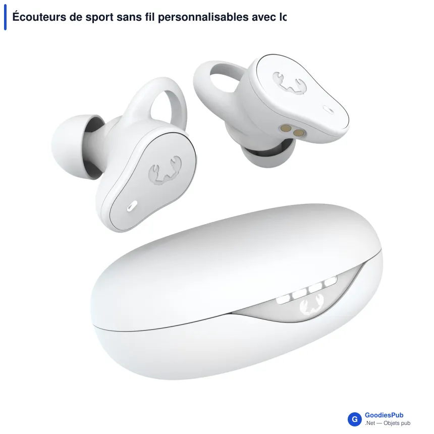 Écouteurs de sport sans fil personnalisables avec logo - Fresh 'n Rebel - Image 2
