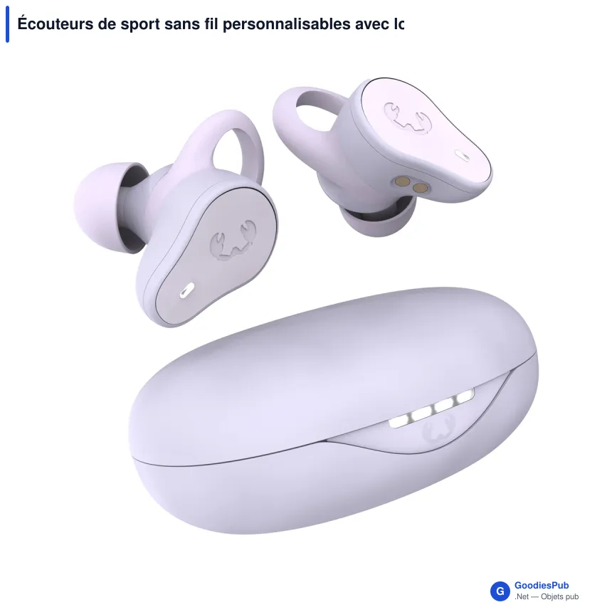 Écouteurs de sport sans fil personnalisables avec logo - Fresh 'n Rebel - Image 3