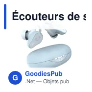 Écouteurs de sport sans fil personnalisables avec logo - Fresh 'n Rebel - Miniature 4