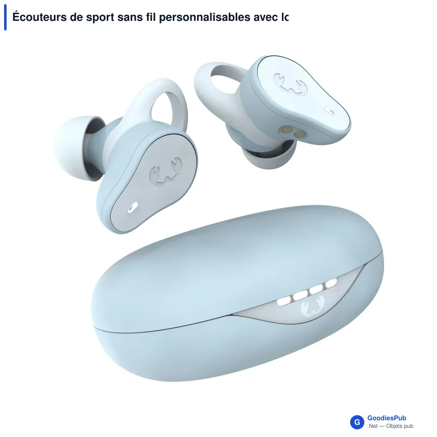 Écouteurs de sport sans fil personnalisables avec logo - Fresh 'n Rebel - Image 4