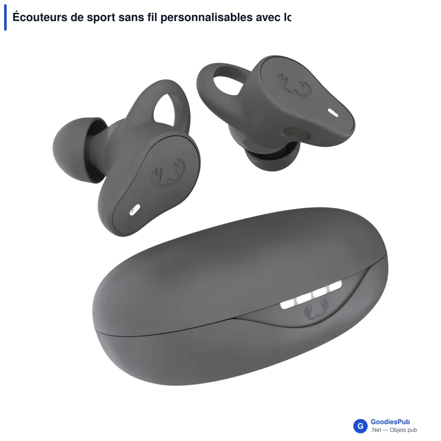 Écouteurs de sport sans fil personnalisables avec logo - Fresh 'n Rebel - Image 6