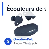 Écouteurs de sport sans fil personnalisables avec logo - Fresh 'n Rebel - Miniature 7