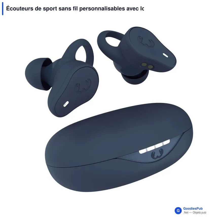 Écouteurs de sport sans fil personnalisables avec logo - Fresh 'n Rebel - Image 7