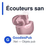 Écouteurs sans fil personnalisables avec ENC et logo - Fresh 'n Rebel Twins Blaze - Miniature 4