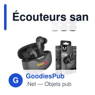 Écouteurs sans fil personnalisables ANC hybride avec logo - Fresh 'n Rebel Twins Ace - Miniature 1