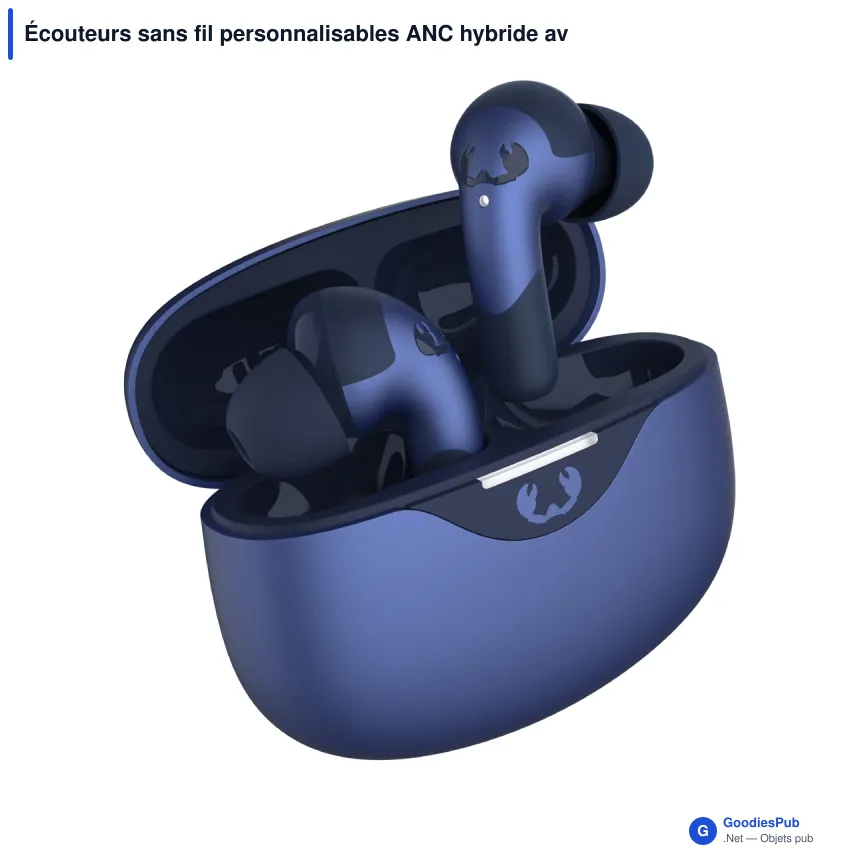 Écouteurs sans fil personnalisables ANC hybride avec logo - Fresh 'n Rebel Twins Ace - Image 2