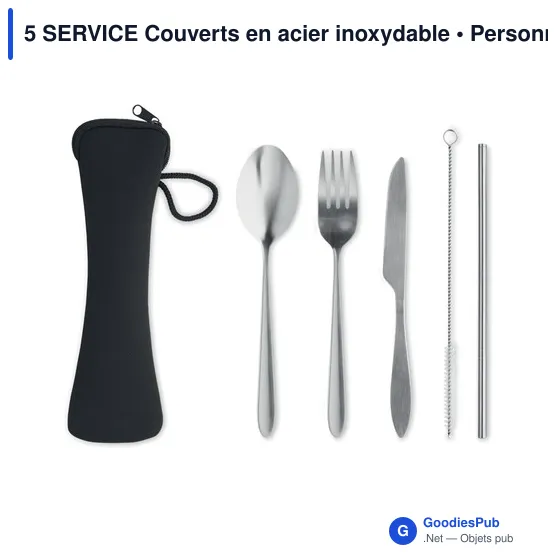 5 SERVICE Couverts en acier inoxydable - Image 2