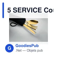 5 SERVICE Couverts en acier inoxydable - Miniature 11
