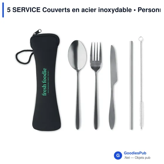 5 SERVICE Couverts en acier inoxydable - Image 3