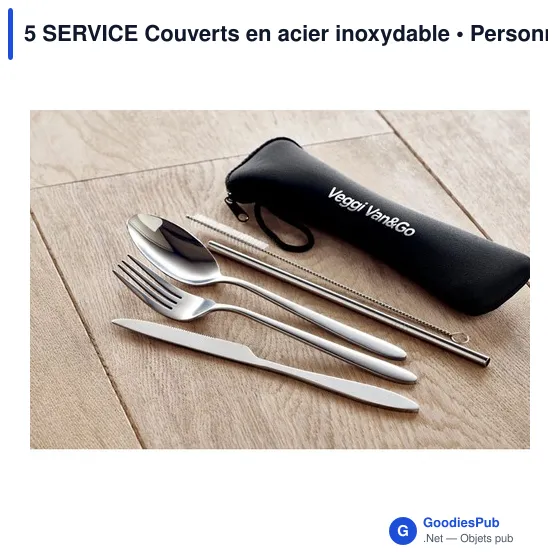 5 SERVICE Couverts en acier inoxydable - Image 4