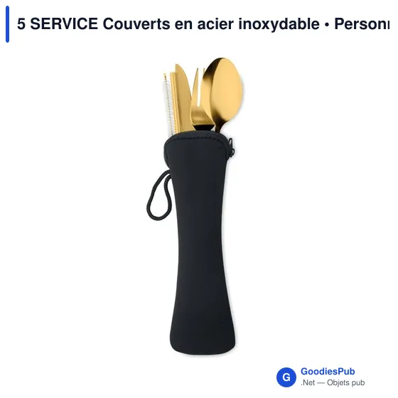 5 SERVICE Couverts en acier inoxydable - Image 8