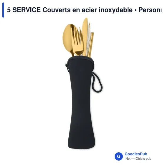 5 SERVICE Couverts en acier inoxydable - Image 9