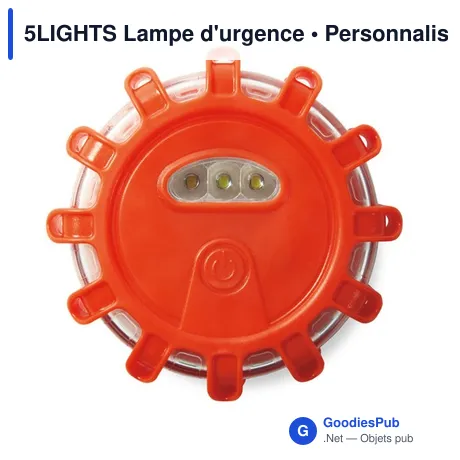 5LIGHTS Lampe d'urgence