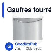 Gaufres fourrées personnalisables avec logo - 8 délicieuses gaufres William - Miniature 7